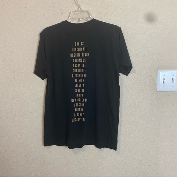 Bruce Springsteen E Street Band 2014 High Hopes Guitar US Tour T-shirt Sz Small - Picture 8 of 9